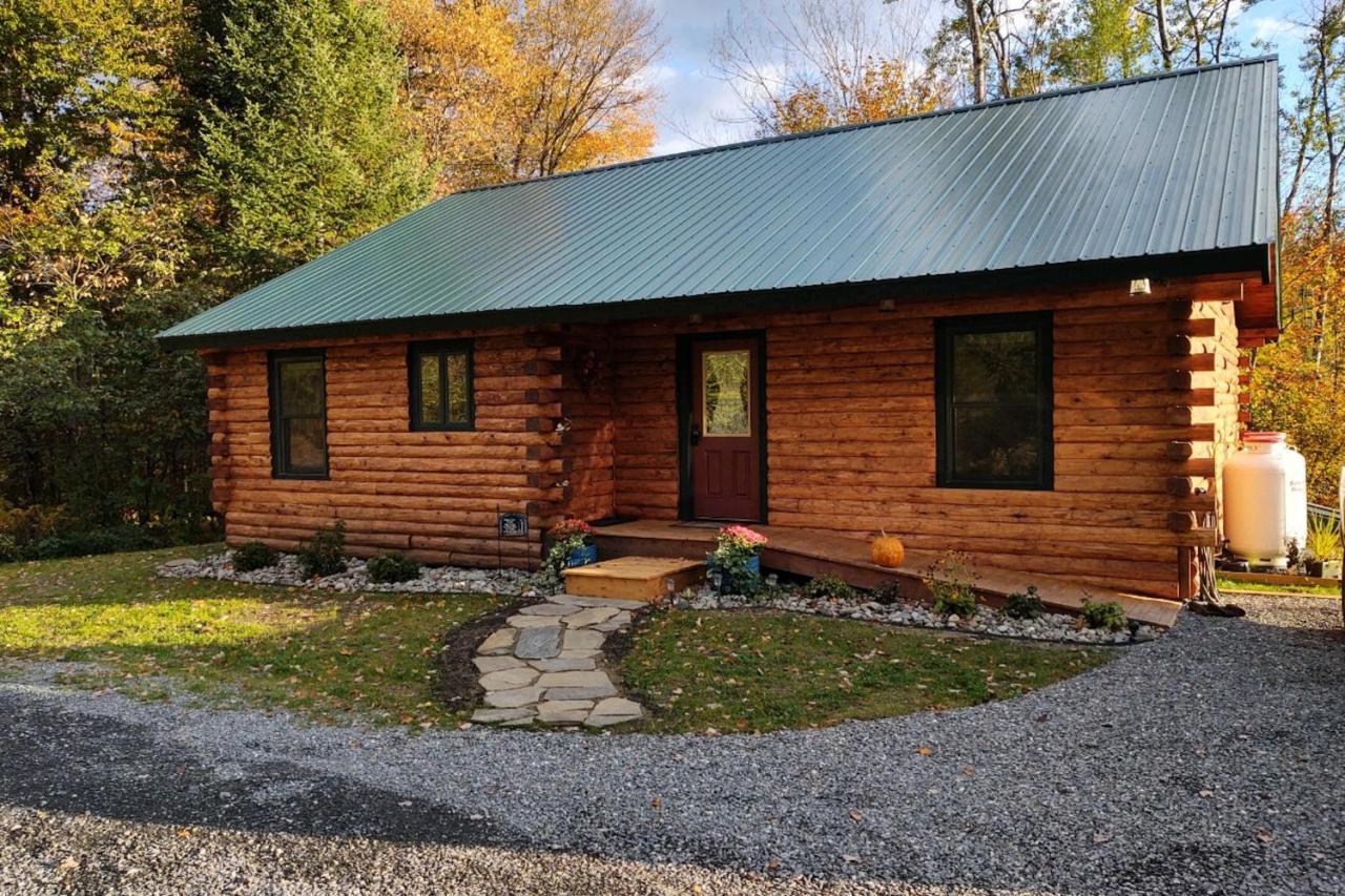 Blackbear Log Cabin Morrisville Exteriér fotografie