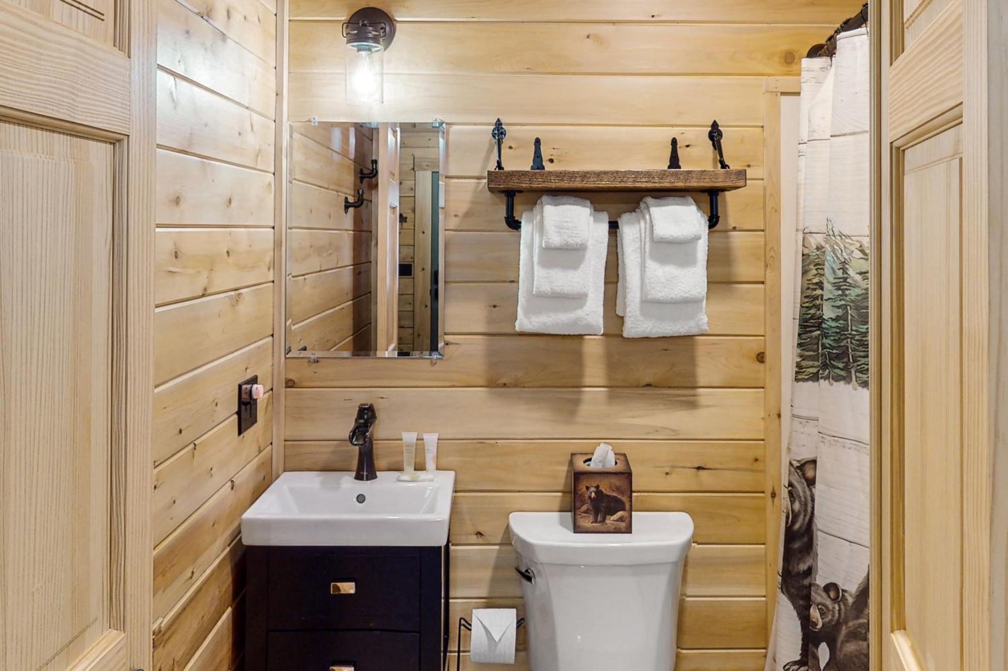 Blackbear Log Cabin Morrisville Exteriér fotografie